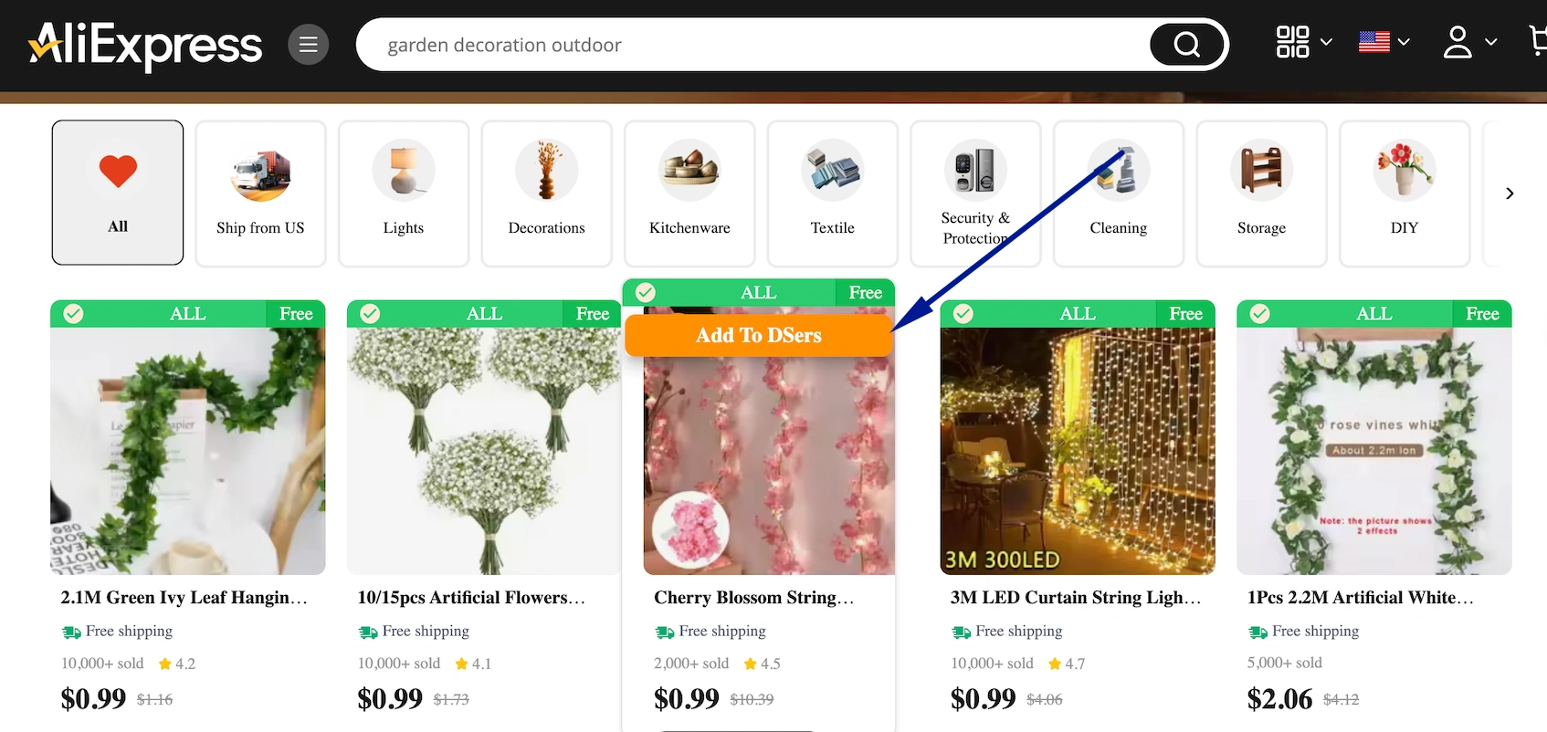 DSers Chrome Extension